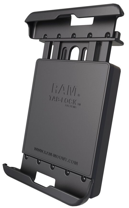 RAM Mounts Tab-Lock (lockable) Universal Holder for 7-8" Tablets (with Cases) - AMPS - Screw-Set