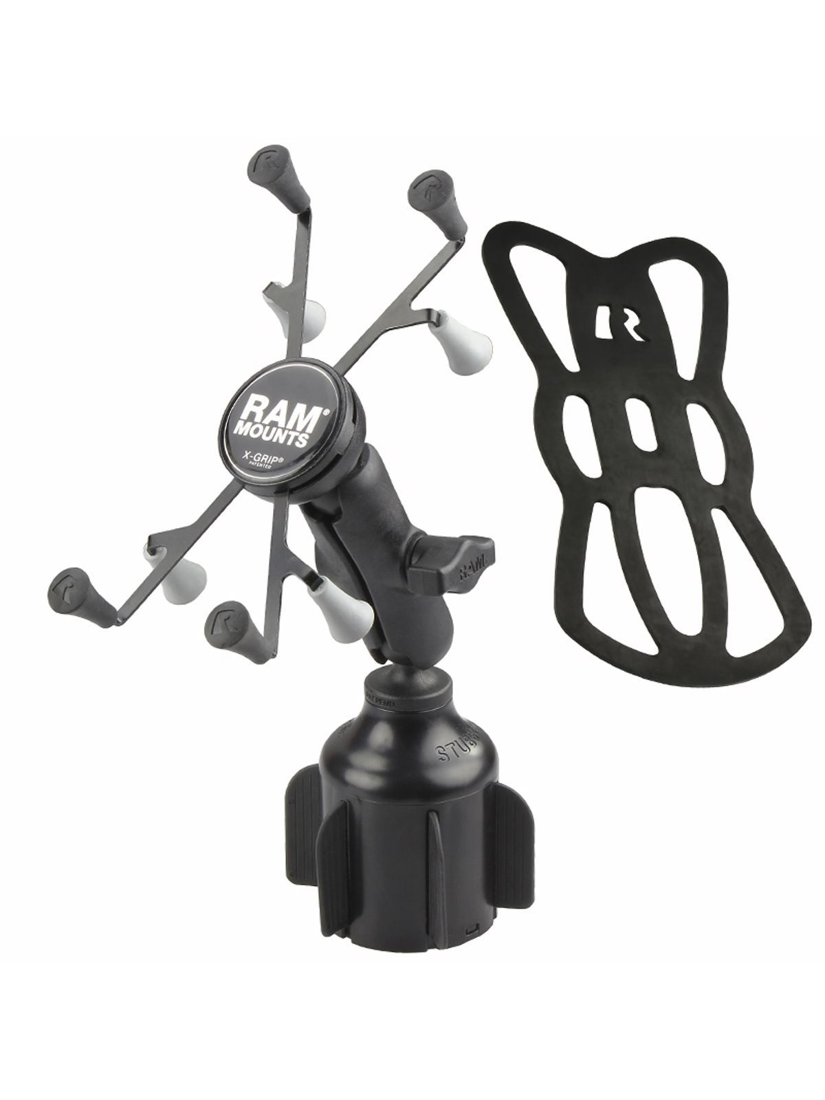 RAM Mounts X-Grip® for 7"-8" Tablets with RAM® Stubby™ Cup Holder Base