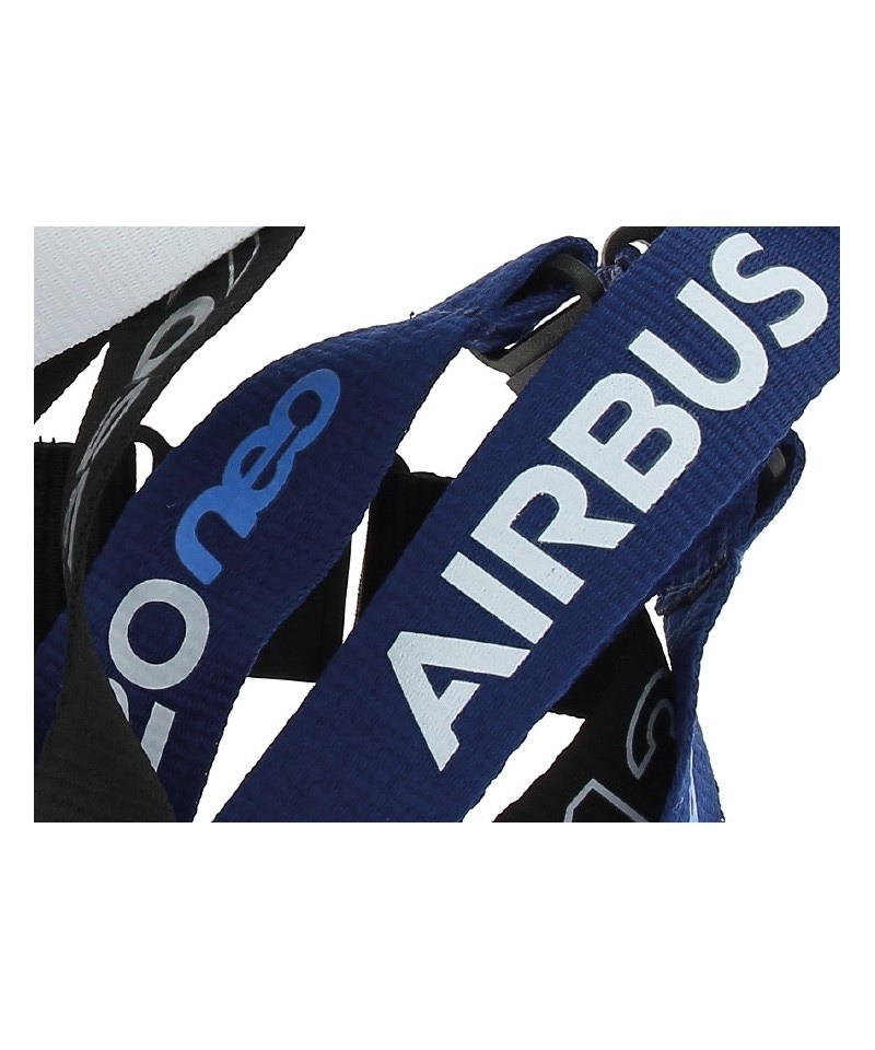 Airbus A320neo Badge Holder (wide) - blue/white