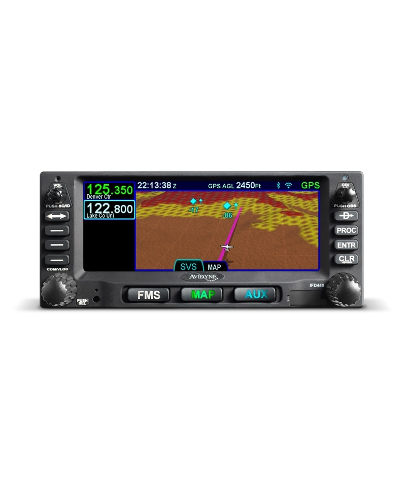 Avidyne IFD440 FMS/GPS/NAV/COM - 10W, black (incl.