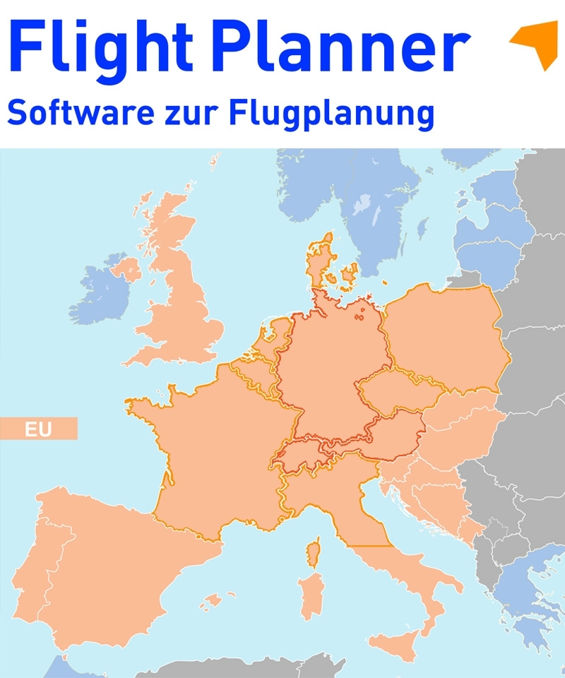 Flight Planner / Sky-Map - Kartenpaket ICAO Europa (ICAO-EU)