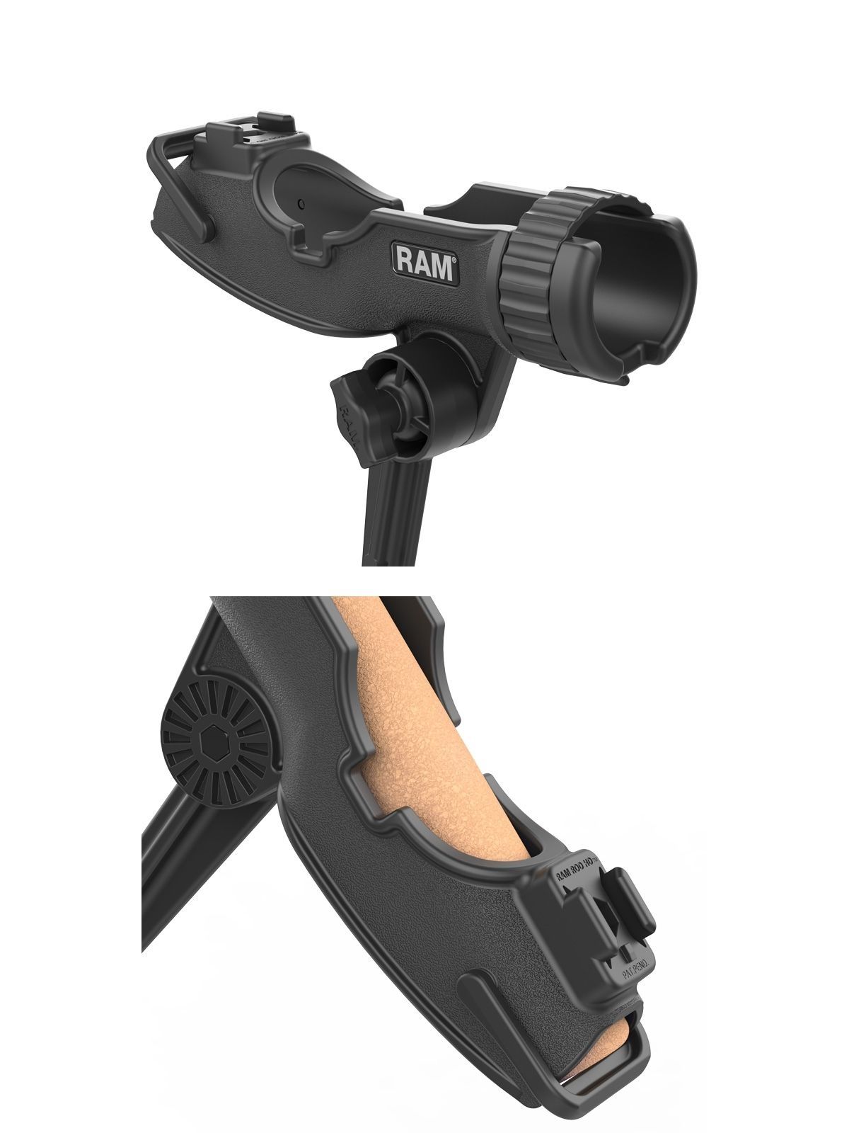 RAM-ROD HD W 6" SPLINE POST & 421 BASE