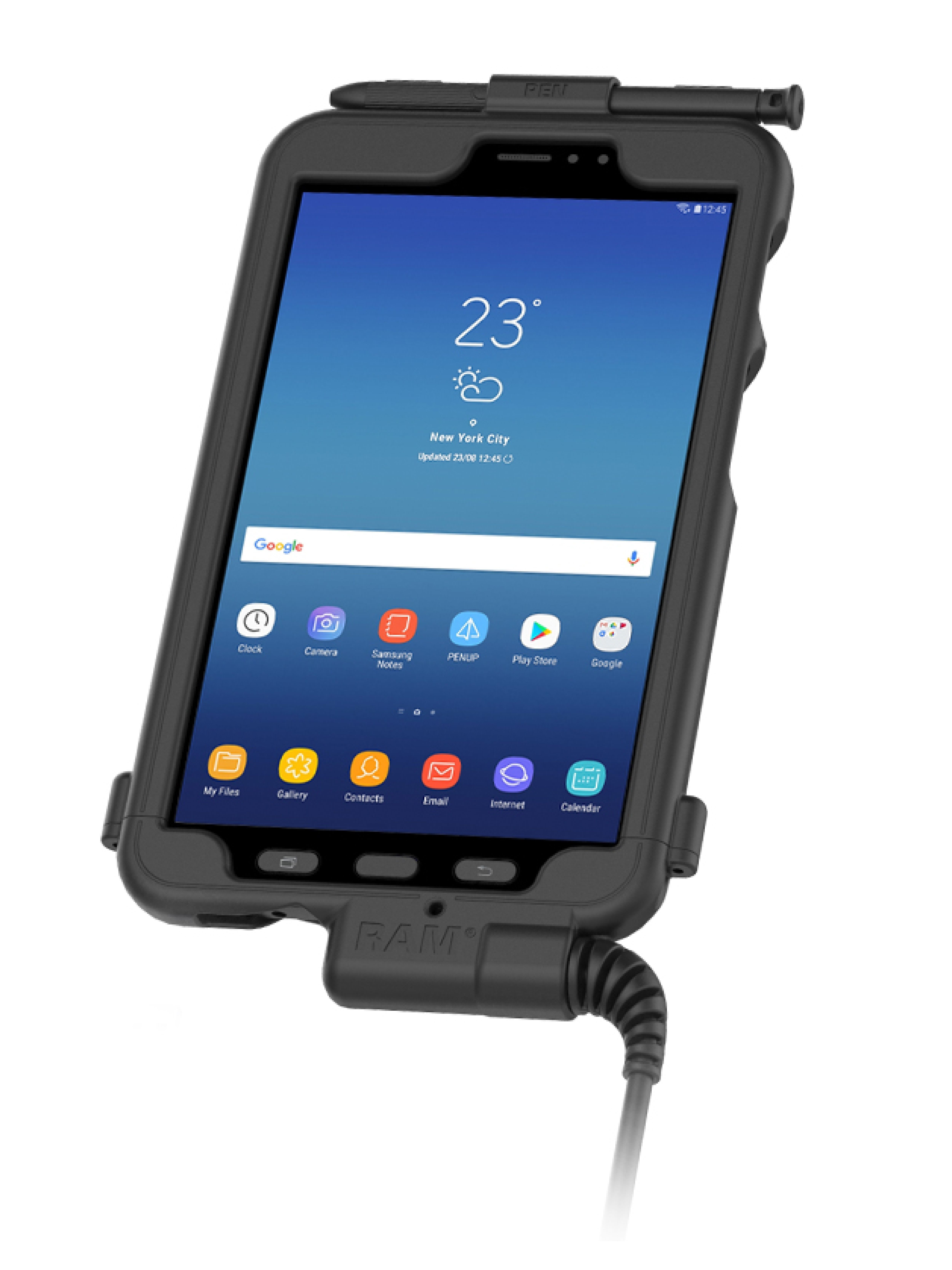 RAM Tough-Case with USB Type A for Samsung Tab Active5 & 3