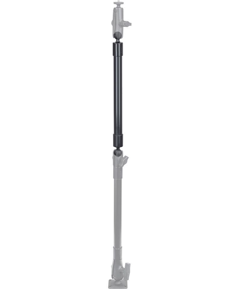 RAM MOUNTS Extension Pole (16.75") with two B-Ball (1") Ends