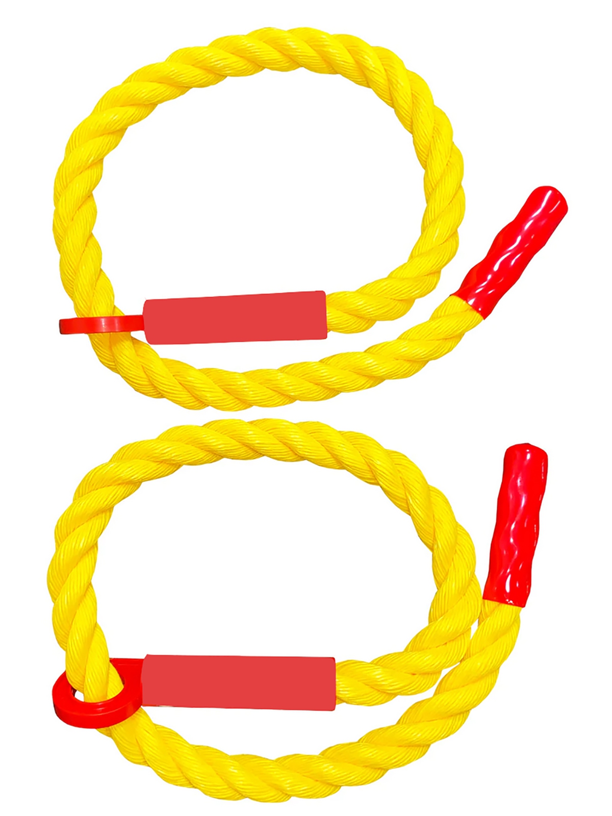 Rope Chocks (Set of 2) - for small to medium-sized tires/wheels