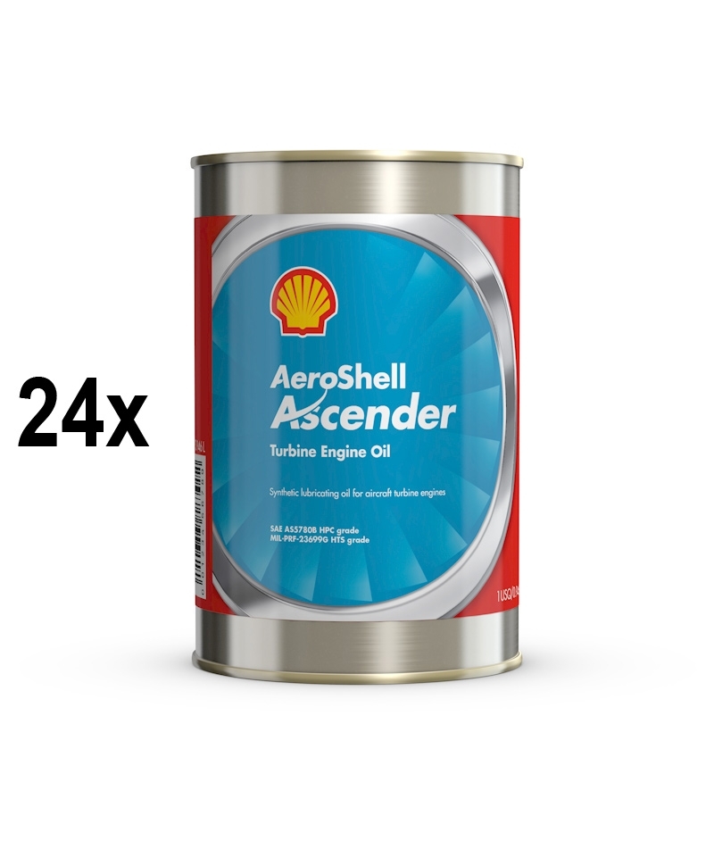 AeroShell Turbine Oil Ascender - Karton (24x 1 AQ Dosen, US-Quart)