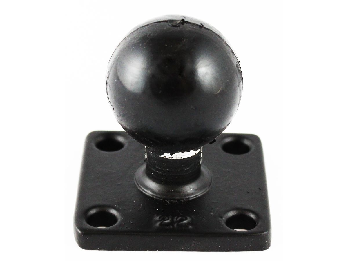 RAM MOUNTS 2"x2" Square Base with C-Ball (1.5")