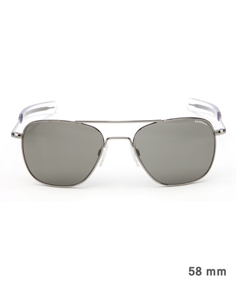 Randolph Aviator Size 58 (large) - Gun Metal frame