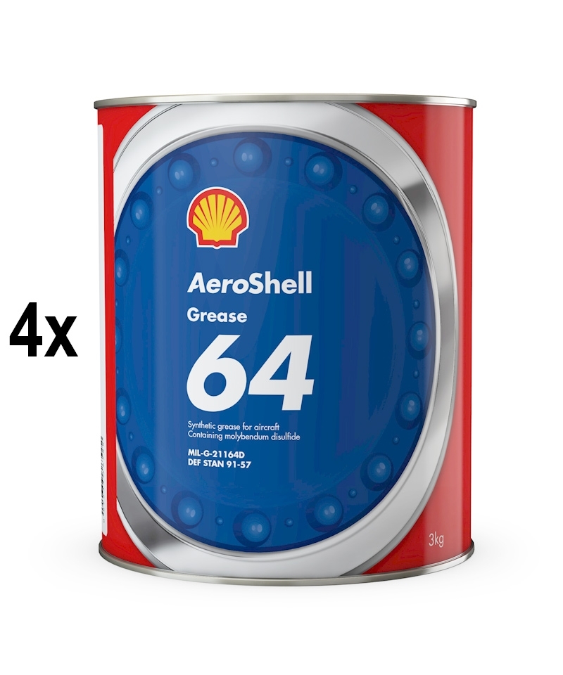 AeroShell Grease 64 - Box (4x 3 kg Cans), former G
