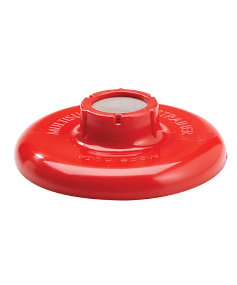 Universal Treibstoff-Filtersieb - rot