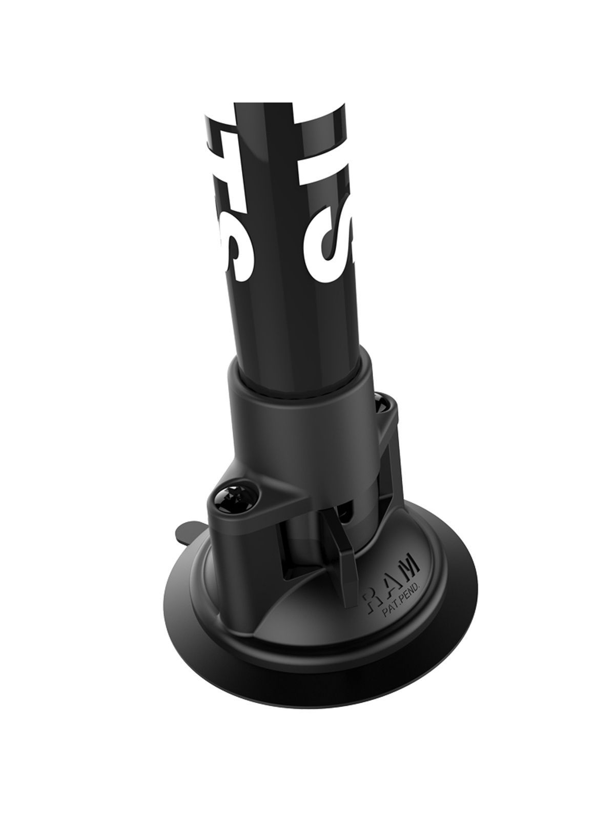 RAM Mounts Twist-Lock Suction Mount with 18" Pole & Action Camera Adapter - B-Ball