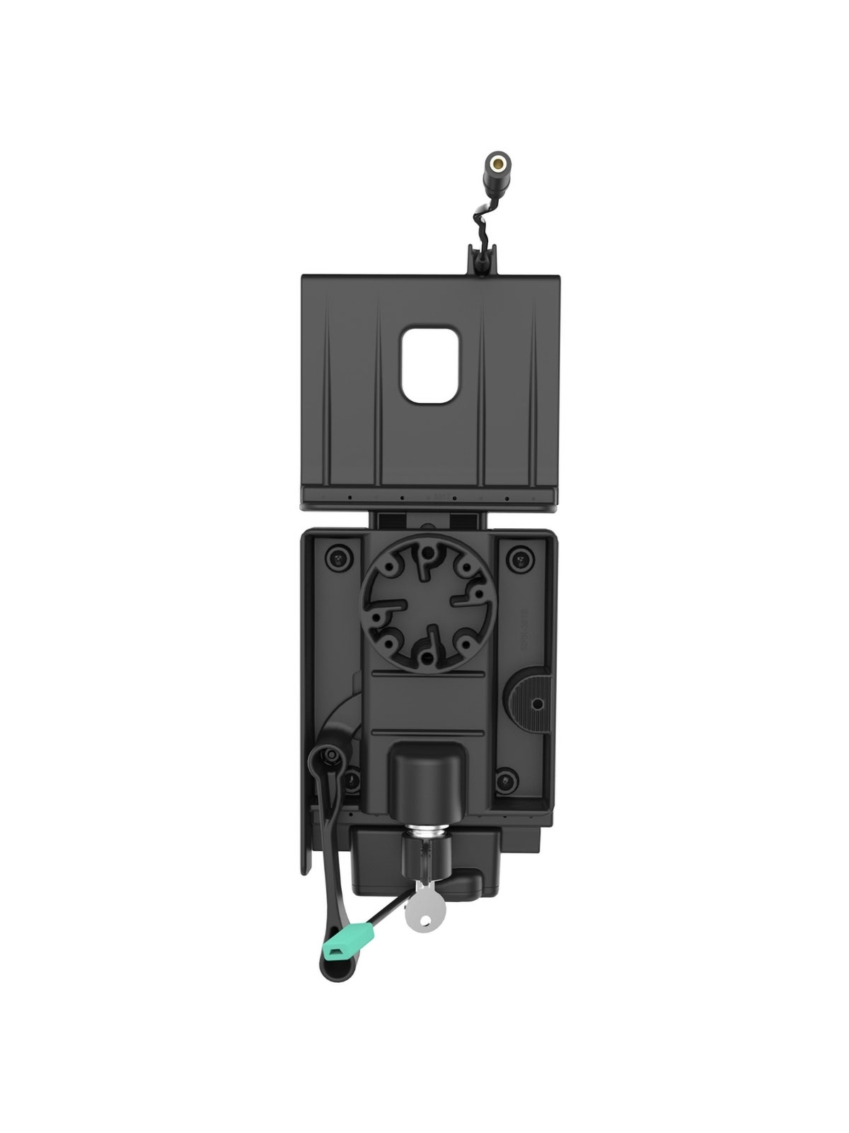 RAM Mounts GDS Tab-Lock Holder (Key-Locking) for Samsung Tab A 10.5 - in IntelliSkin Protective Sleeve - USB-C Connector