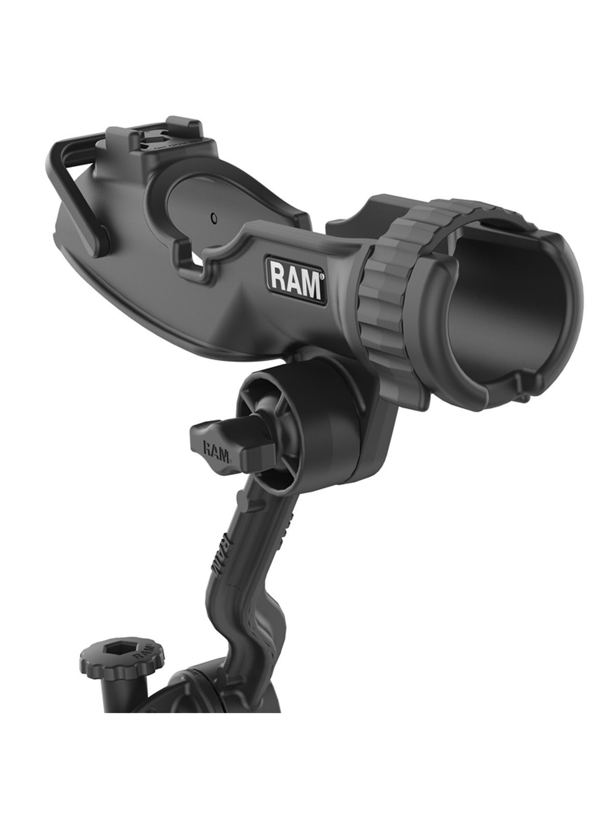 RAM ROD® HD Fishing Rod Holder with RAM® Track-Node™ Base