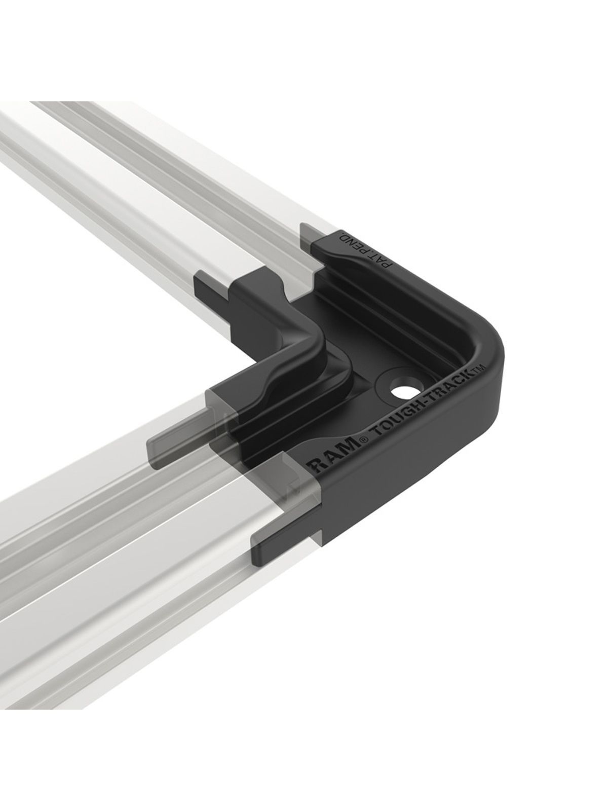 90 DEG CONNECTOR FOR EXTRUDED ALUM TRACK