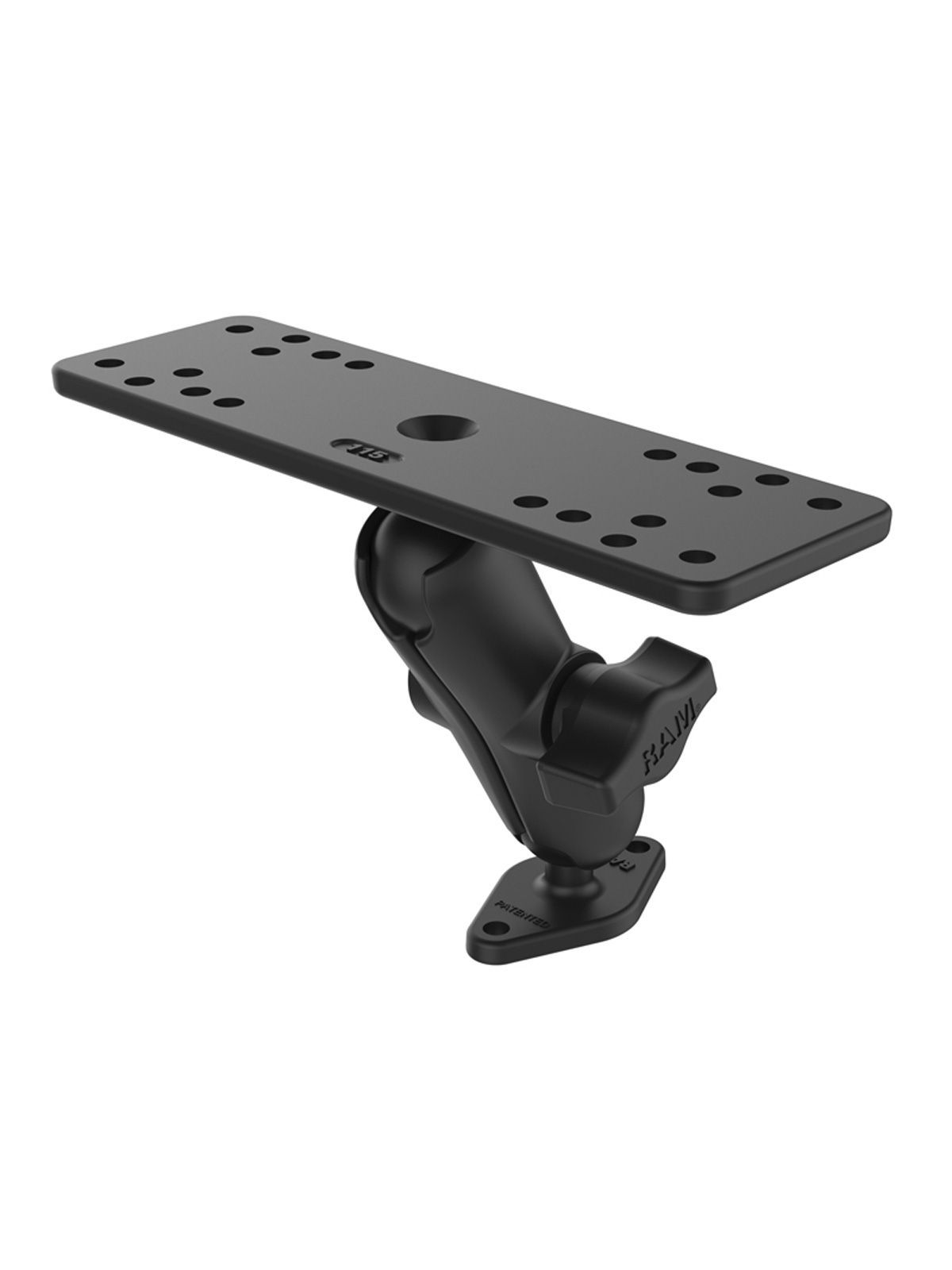 RAM 6 1/4" BASE MOUNT W/DIA BASE