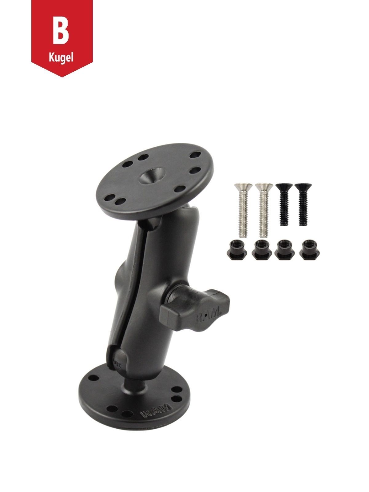 RAM MOUNT W/ HARDWARE FOR GARMIN 7200