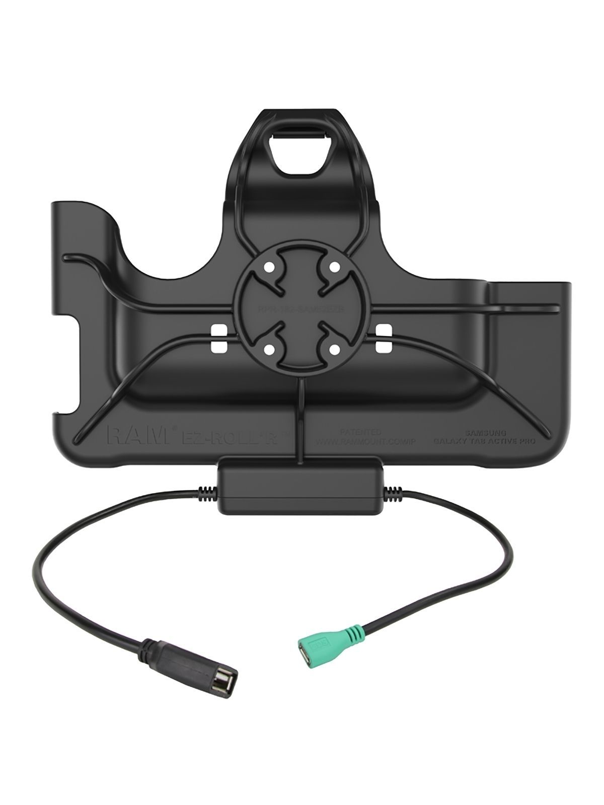 RAM® EZ-Roll'r™ Power & Data Cradle for Samsung Galaxy Tab Active Pro