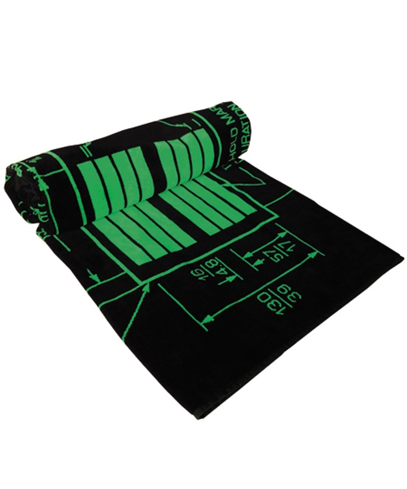 Rogers Data Beach Towel Runway Markings - 100% Cot