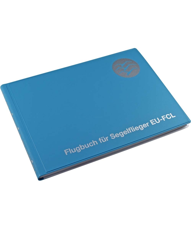 Flugbuch EU-FCL für Segelflieger - Softcover, 590 Starts, DIN A6 Format