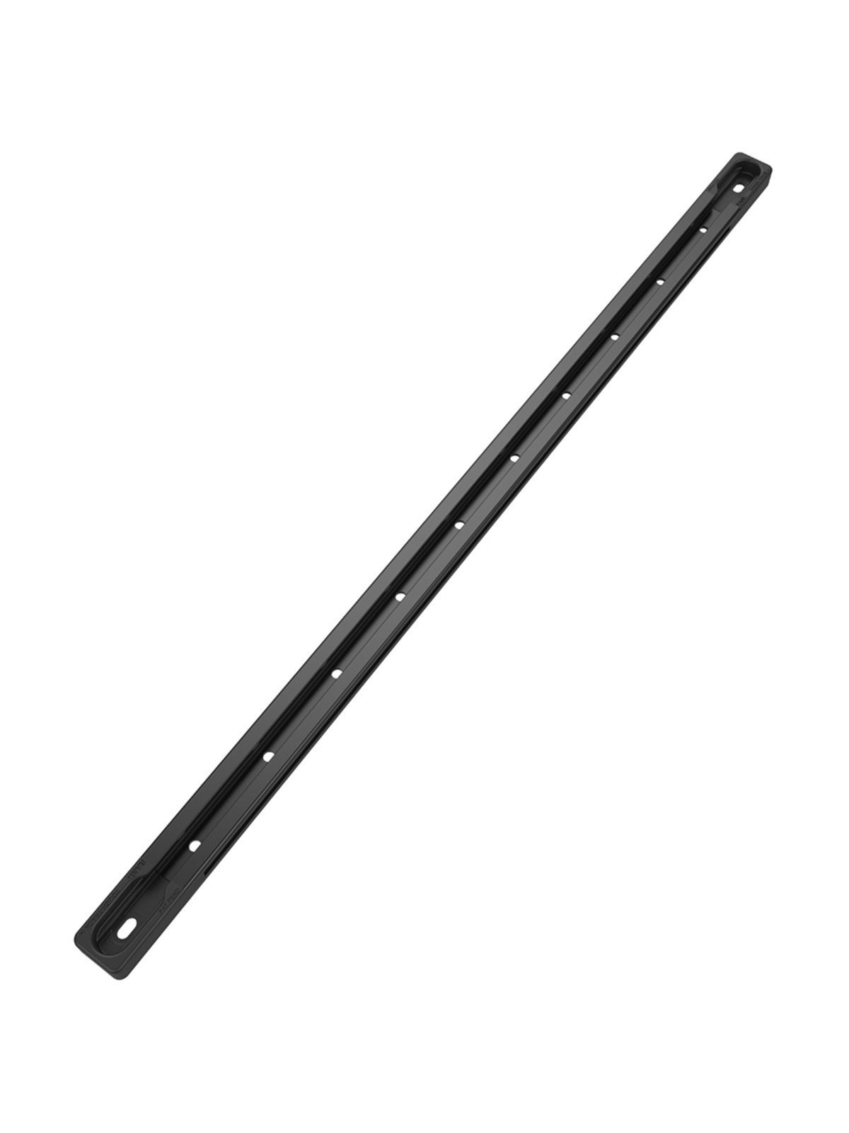 17" Modular Aluminum Black RAM® Tough-Track™ - RAM-TRACK-EXA-17BU