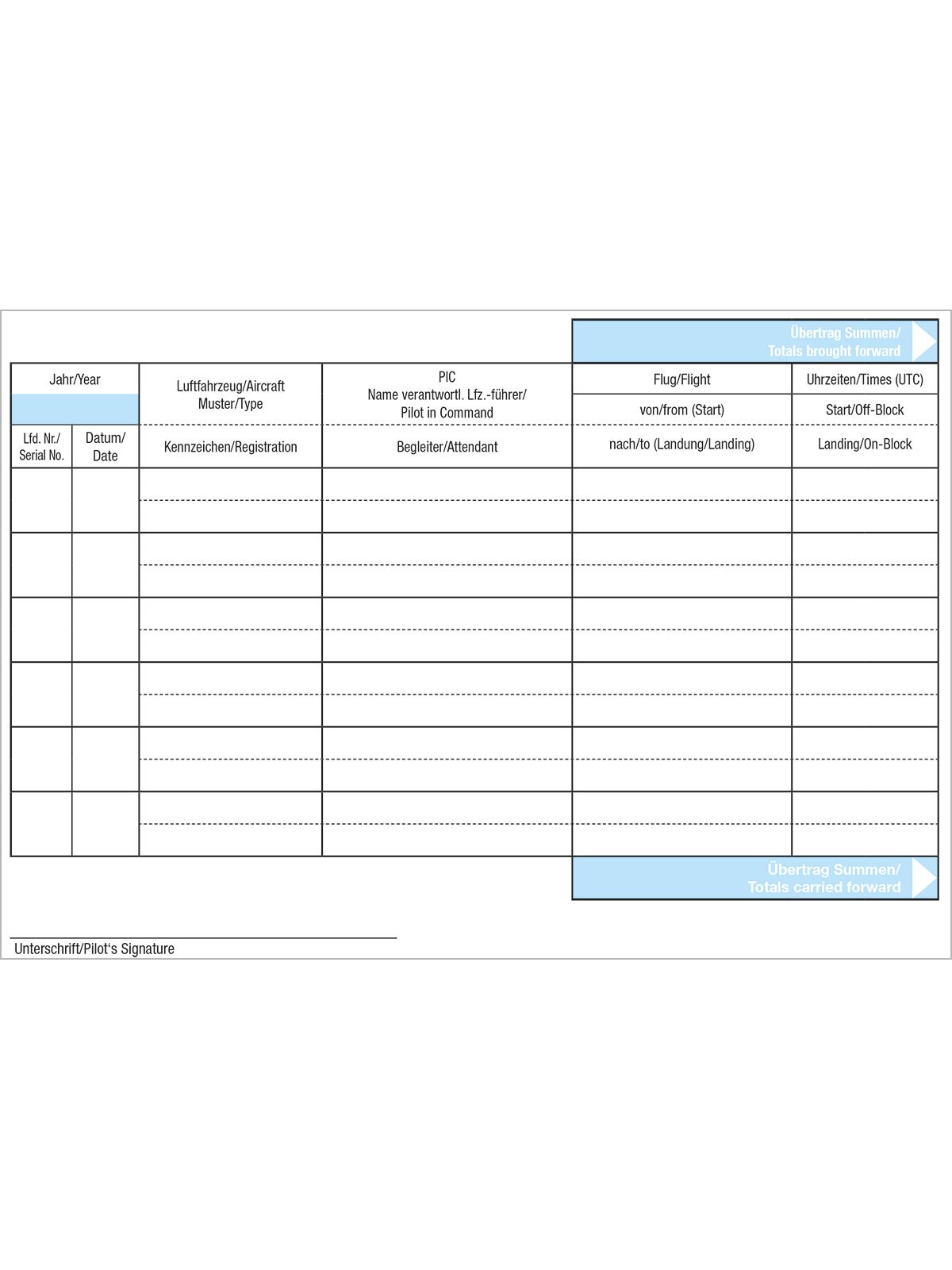 Logbook Gliding / TMG (Schiffmann) - Softcover, German issue