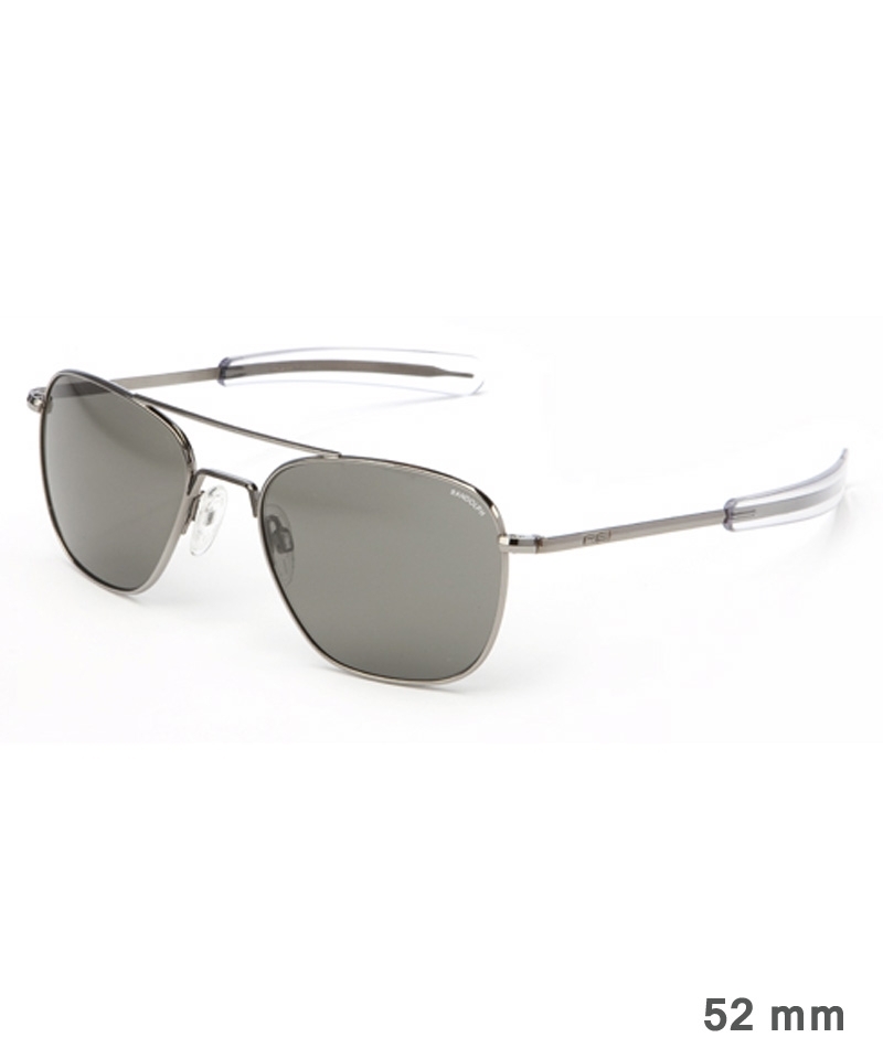 Randolph Aviator Size 52 (small) - Gun Metal frame