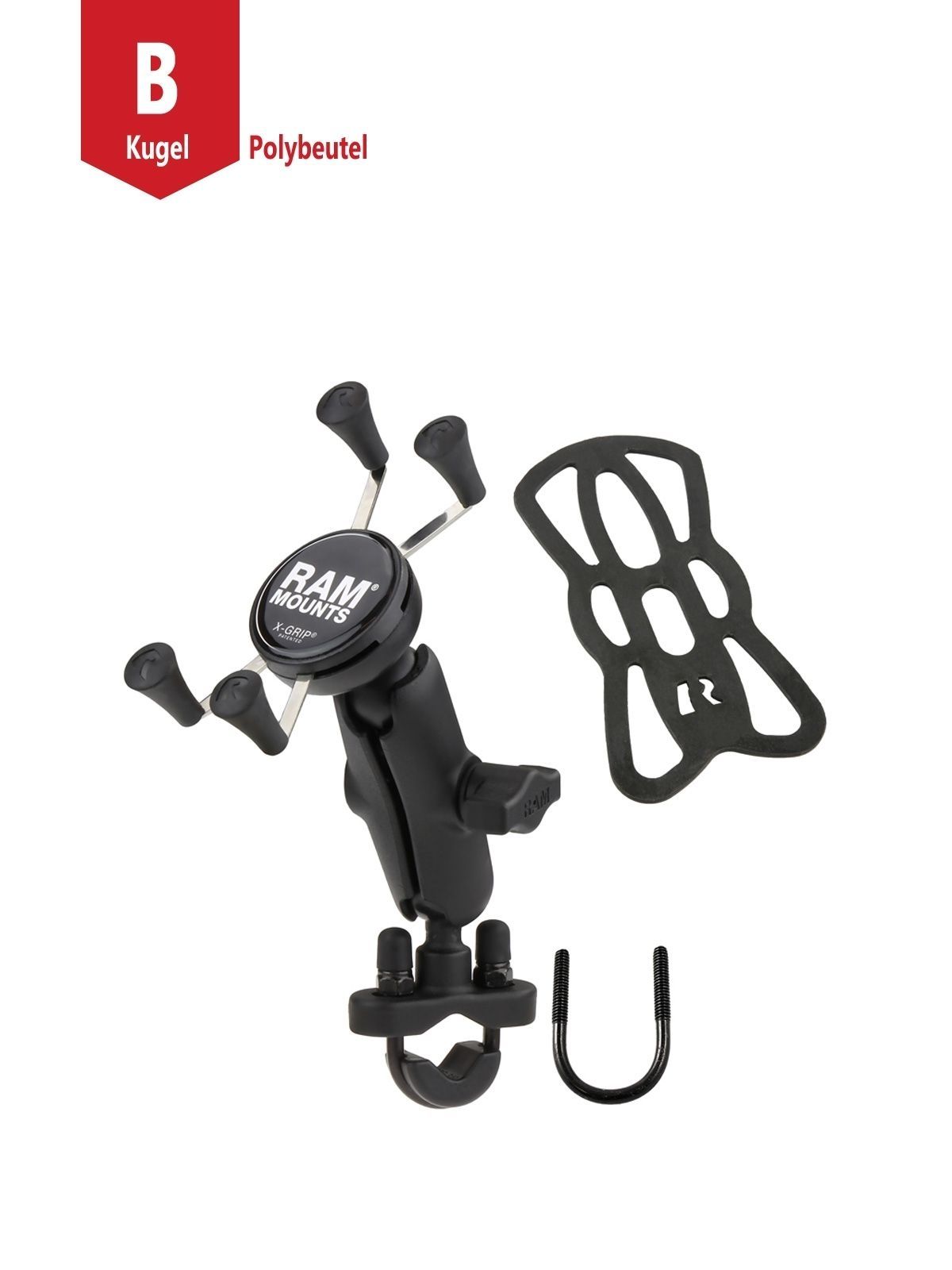 RAM RAIL U-BOLT MOUNT UNIVERSAL X-GRIP RAM RAIL U-BOLT MOUNT UNIVERSAL X-GRIP