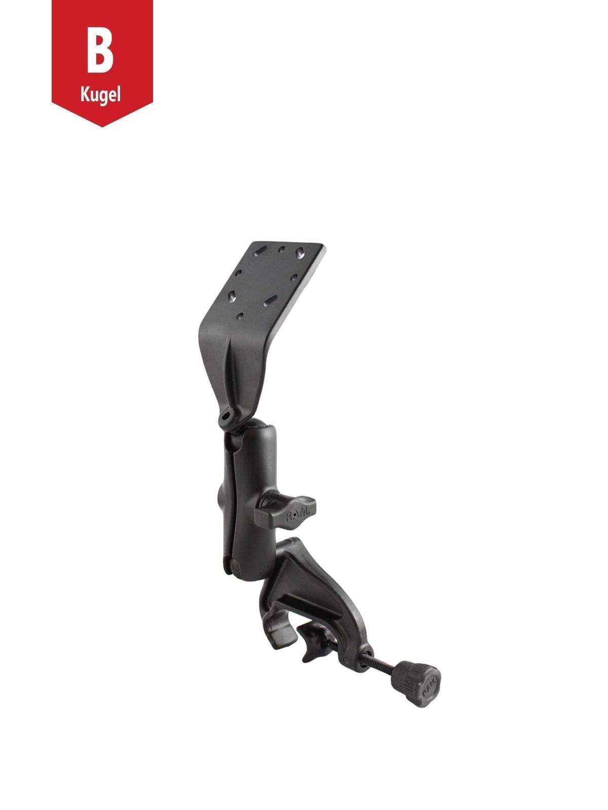 UNPKD RAM YOKE MOUNT W/ ANGLED PLATE