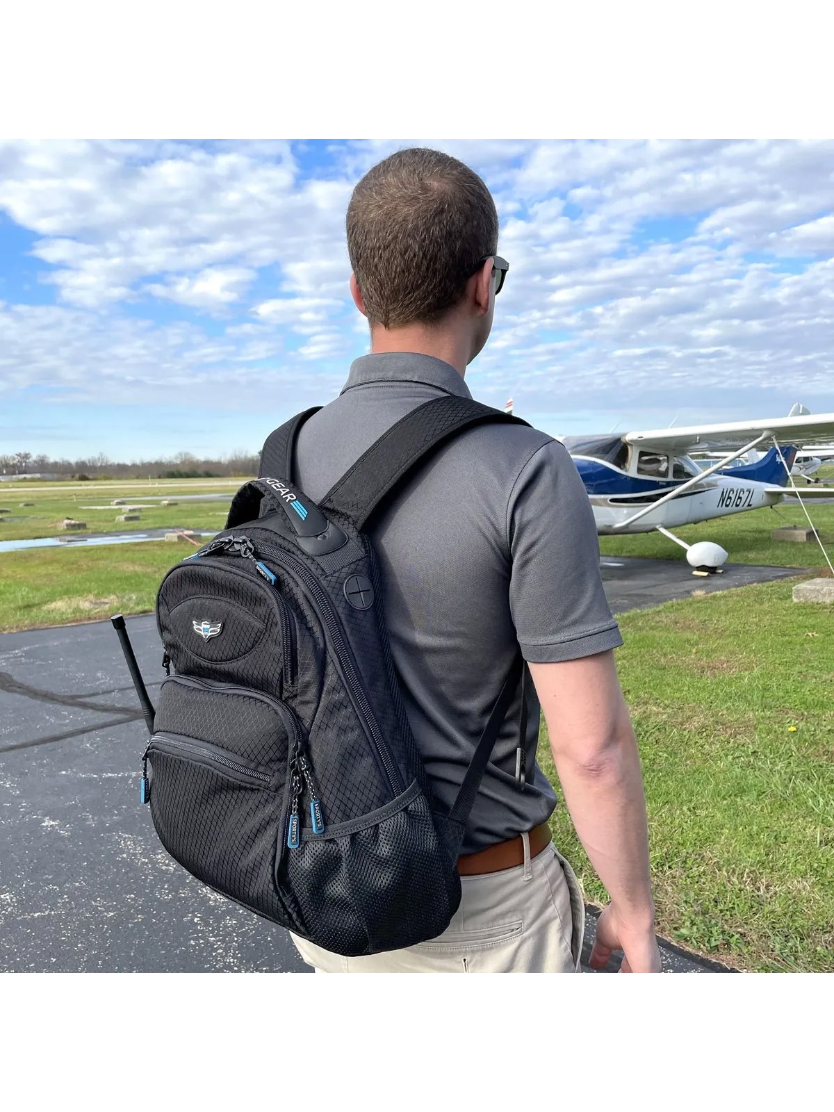 Flight Gear Cross Country Backpack - black