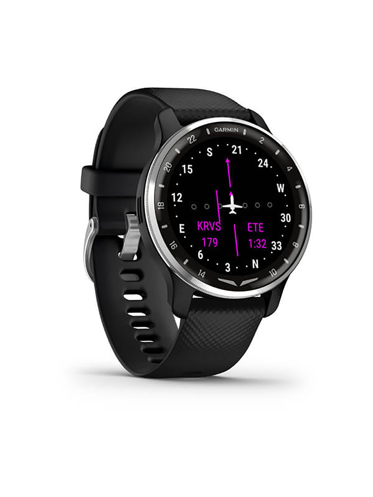 Garmin D2 Air X10 Aviator Smartwatch - schwarz