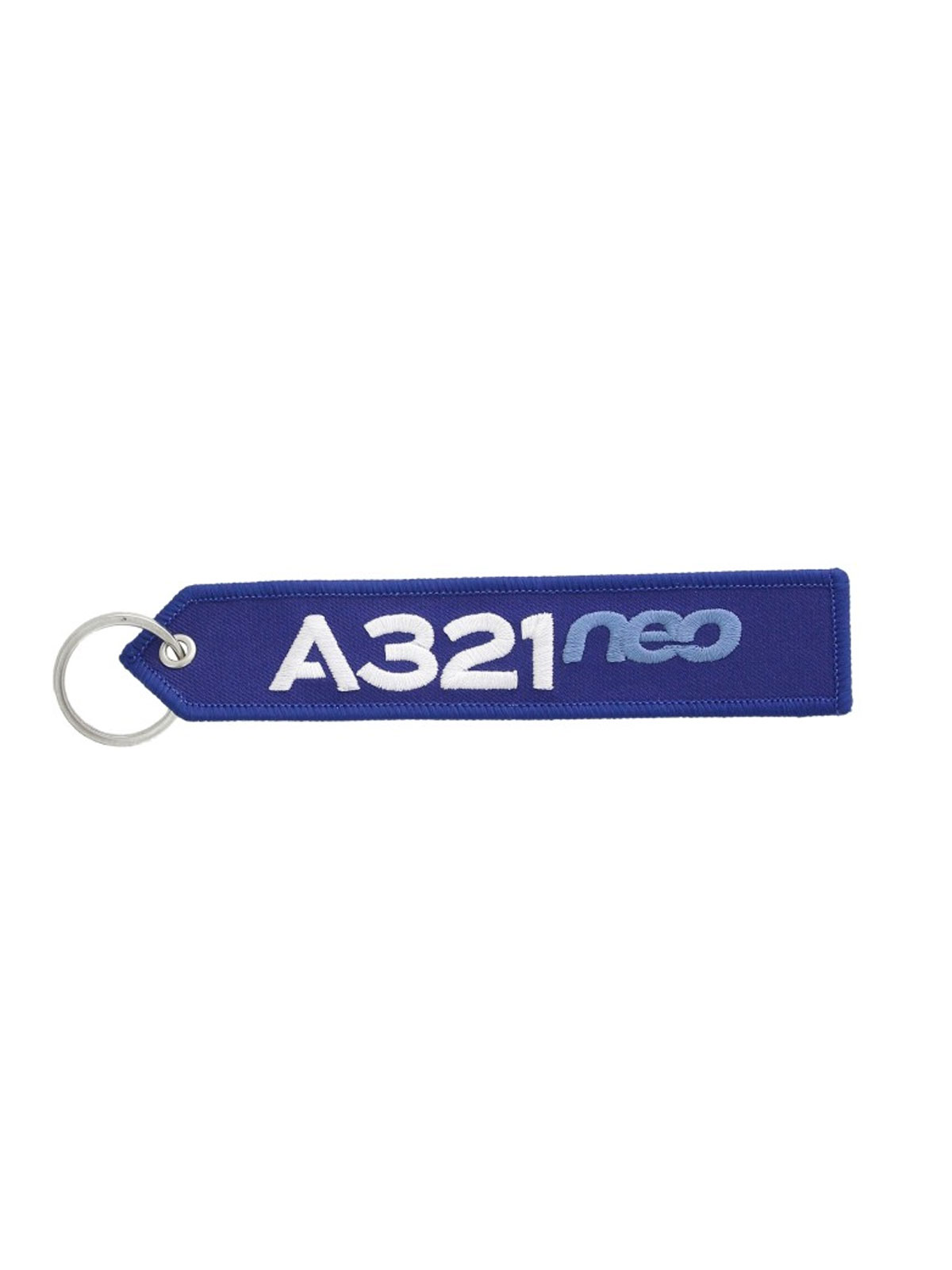 Airbus Schlüsselanhänger A321neo - blau/weiß