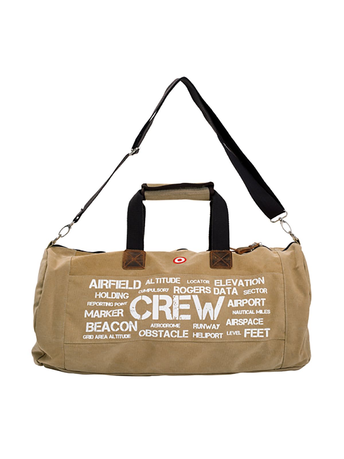 Rogers Data Sportbag Aviation Terms - Canvas, brown