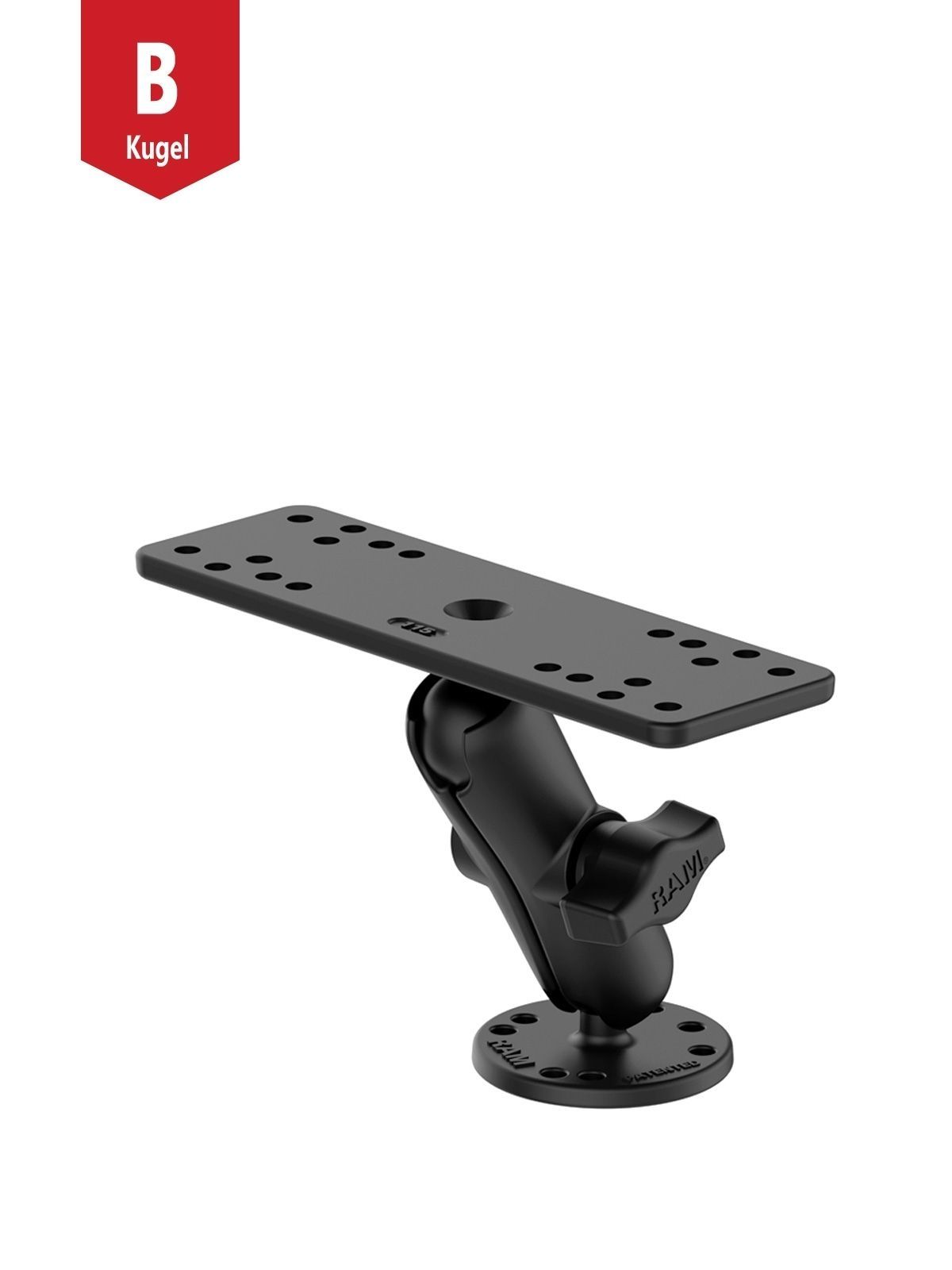UNPKD RAM MARINE ELECTRONICS MOUNT 6 1/4