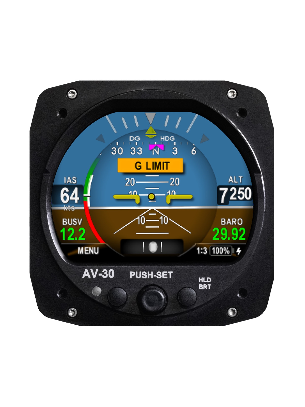 uAvionix AV-30-C (Certified) - EFIS uAvionix AV-30-C (Certified) - EFIS