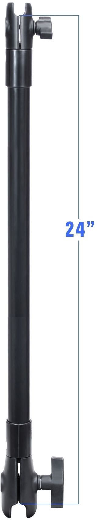 RAM SOCKET ARM W/ 1.5" AND 1" SOCKET 24"