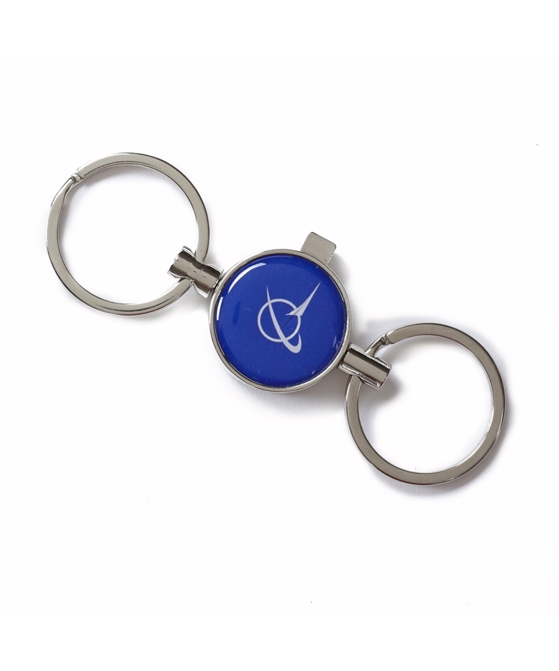 Boeing Symbol Valet Keychain