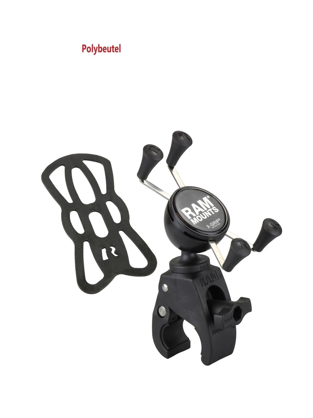 RAM MOUNTS Tough-Claw Mount with universal X-Grip Smartphone Holder RAM MOUNTS Tough-Claw Mount with universal X-Grip Smartphone Holder