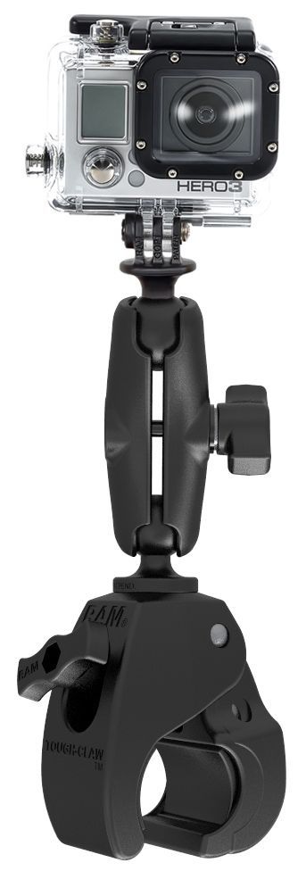 UNPKD RAM TOUGH-CLAW W/ GO PRO BASE
