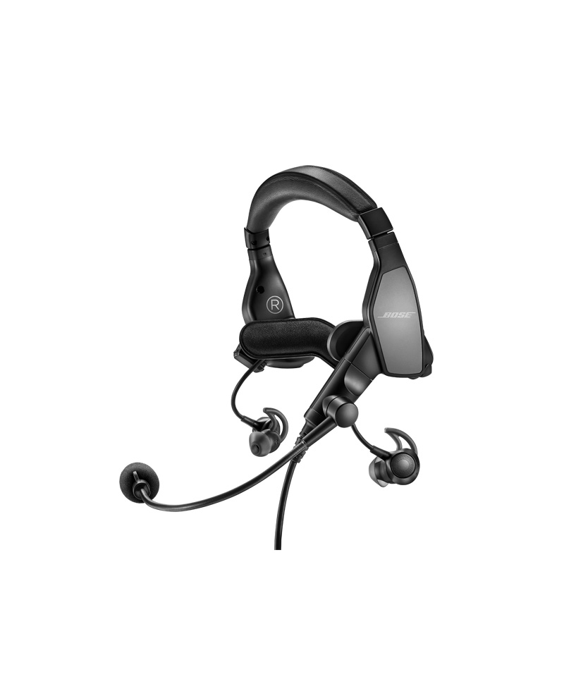 BOSE ProFlight Series 2 Aviation Headset - PJ-Stecker, Steuermodul, gerades Kabel