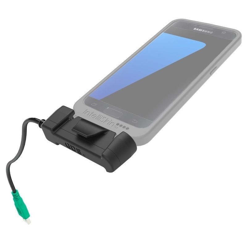 RAM Mounts GDS Snap-Con Adapter for Smartphones & Tablets - In IntelliSkin Protective Sleeve - USB-A (2.0) Connector