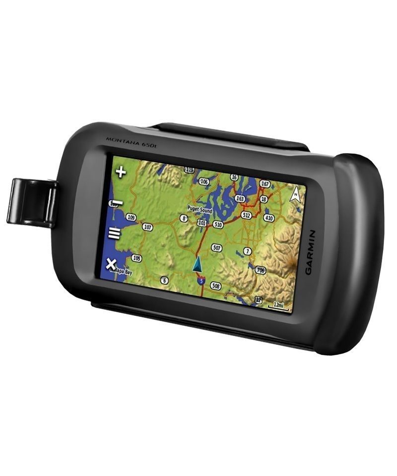 RAM Mounts Gerätehalteschale für Garmin Montana Serie (ohne Schutzhüllen) - Diamond-Anbindung (Trapez), Schrauben-Set, im Polybeutel