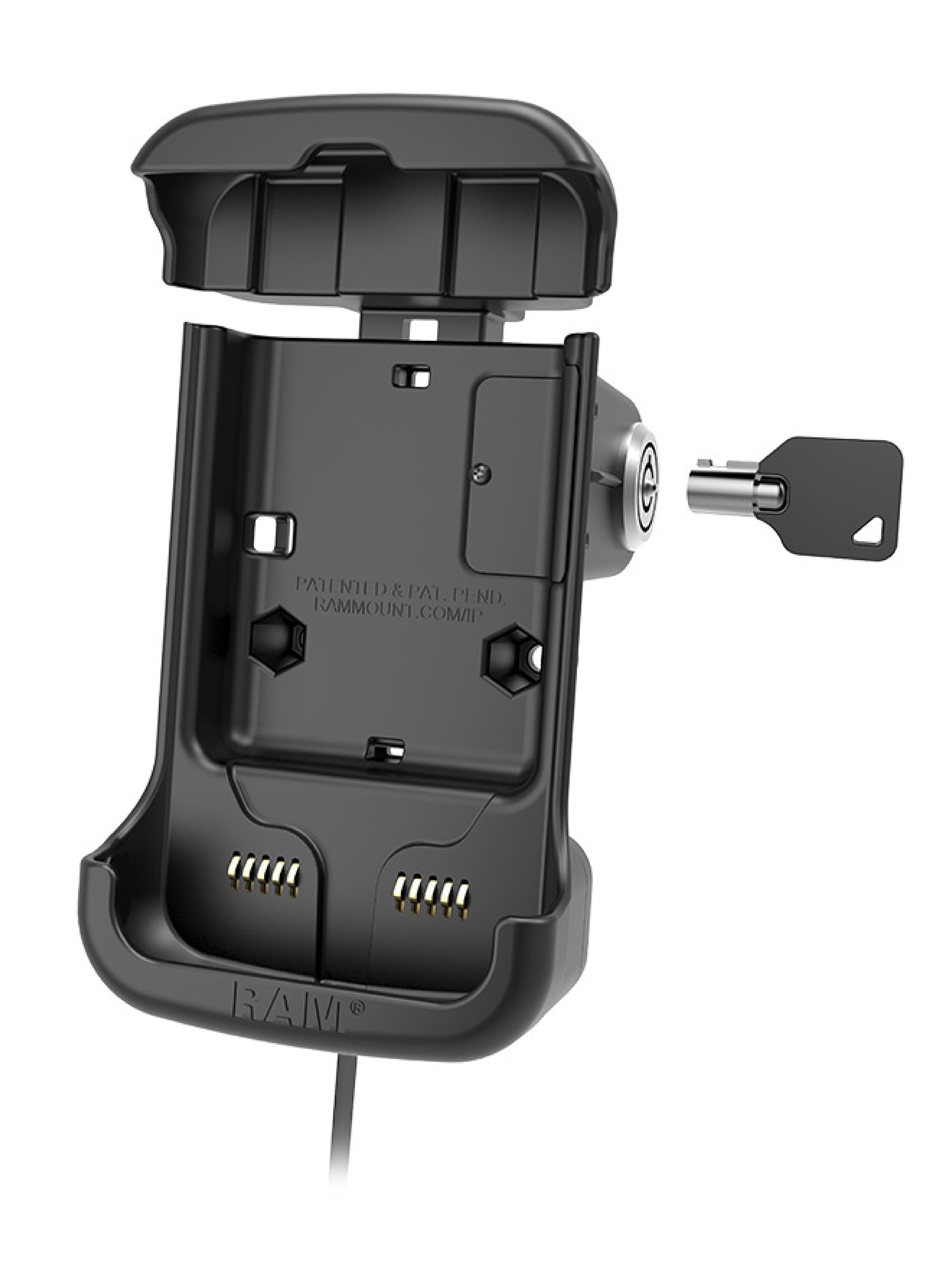 RAM® Powered Key-Locking Cradle for Panasonic Toughbook FZ-N1 & FZ-F1