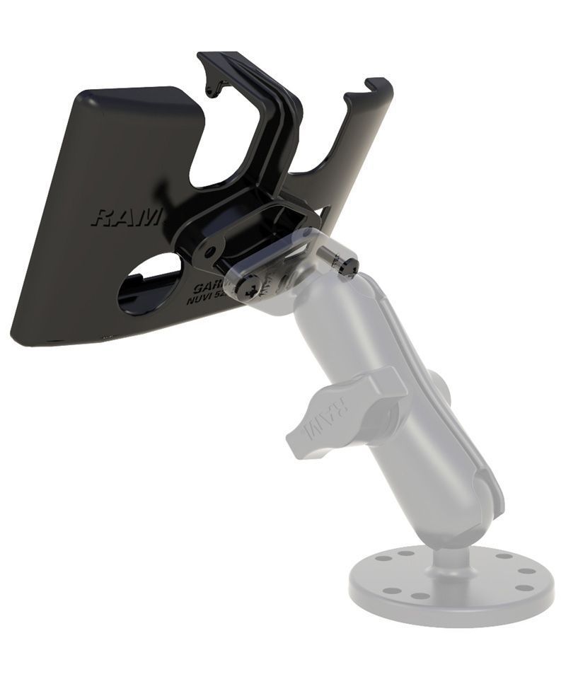 RAM Mounts Gerätehalteschale für Garmin nüvi 52/54/55/56/58 Serien (ohne Schutzhüllen) - Diamond-Anbindung (Trapez), Schrauben-Set, im Polybeutel