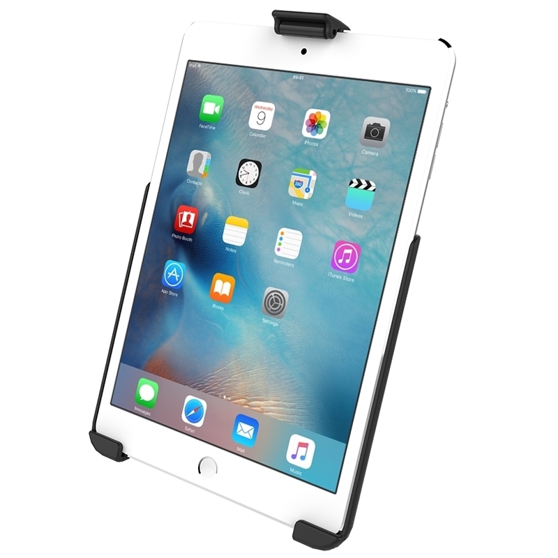 RAM Mounts Gerätehalteschale für Apple iPad mini 4 (ohne Schutzhüllen/-gehäuse) mit runder Basisplatte - AMPS, B-Kugel (1 Zoll), im Polybeutel