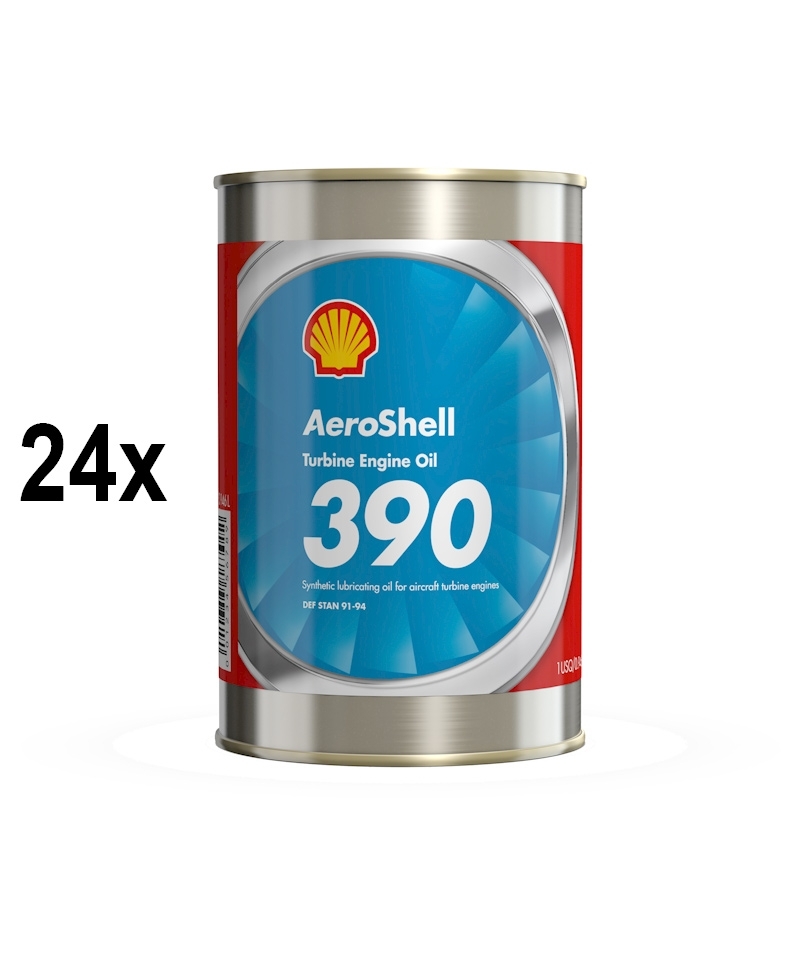 AeroShell Turbine Oil 390 - Box (24x 1 AQ Cans, US