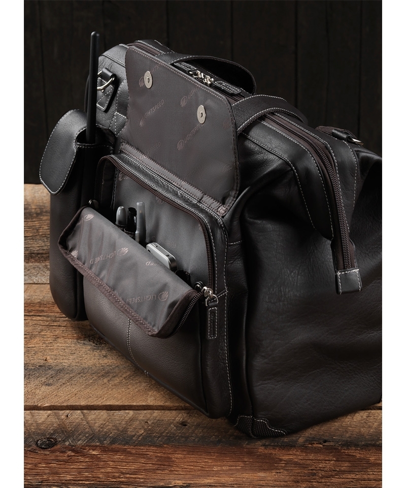 Lightspeed Adventure Flight Bag - The Gann, dark brown