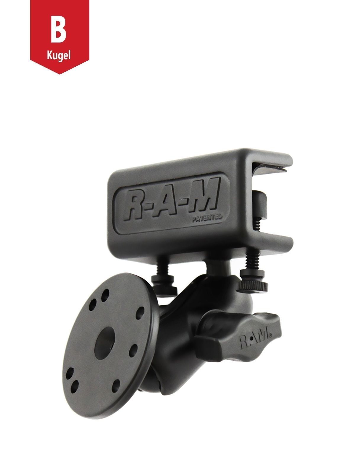 UNPD RAM GLARE SHIELD CLAMP SYSTEM ROUND