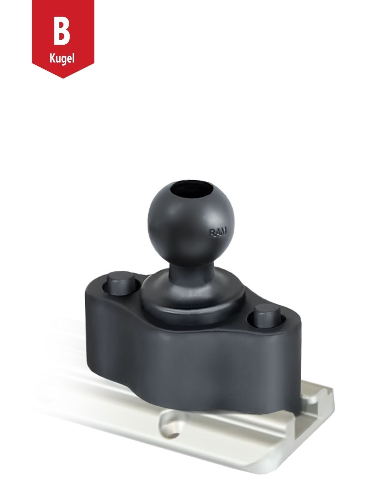 UNPKD RAM 1" BALL QUICK TRACK BASE