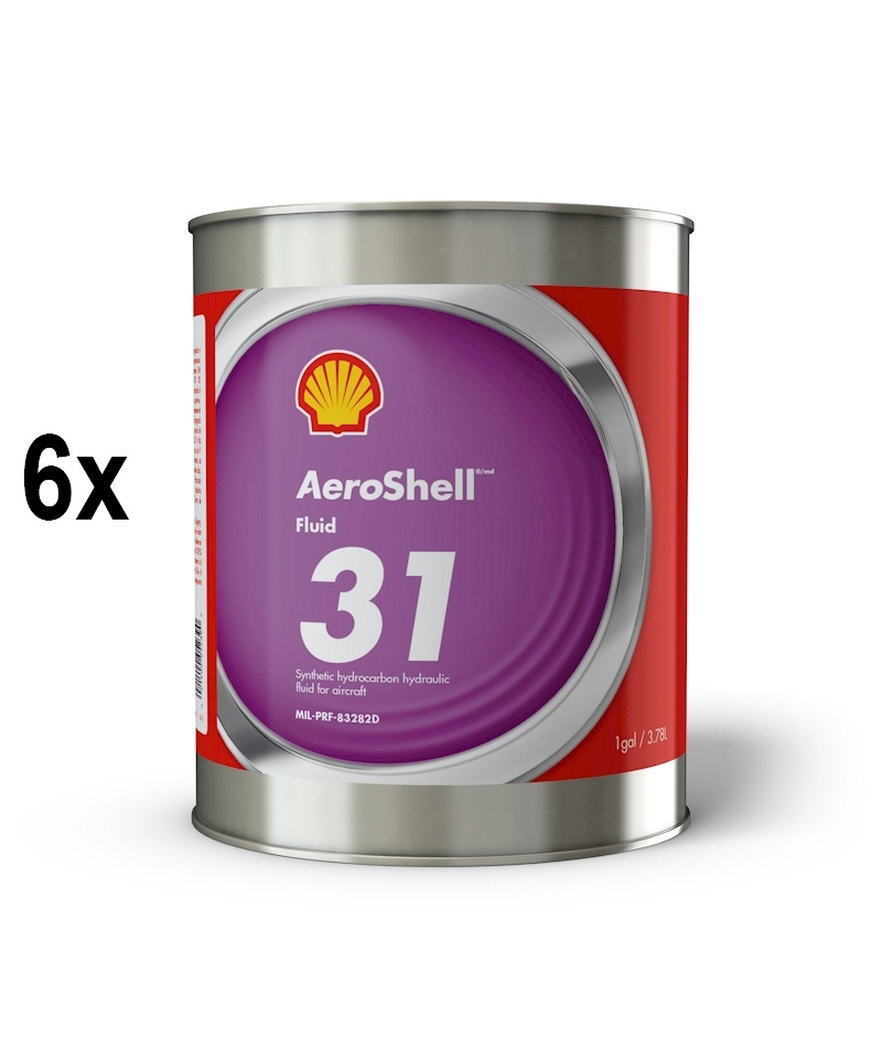 AeroShell Fluid 31 - Box (6x 1 AG Cans)