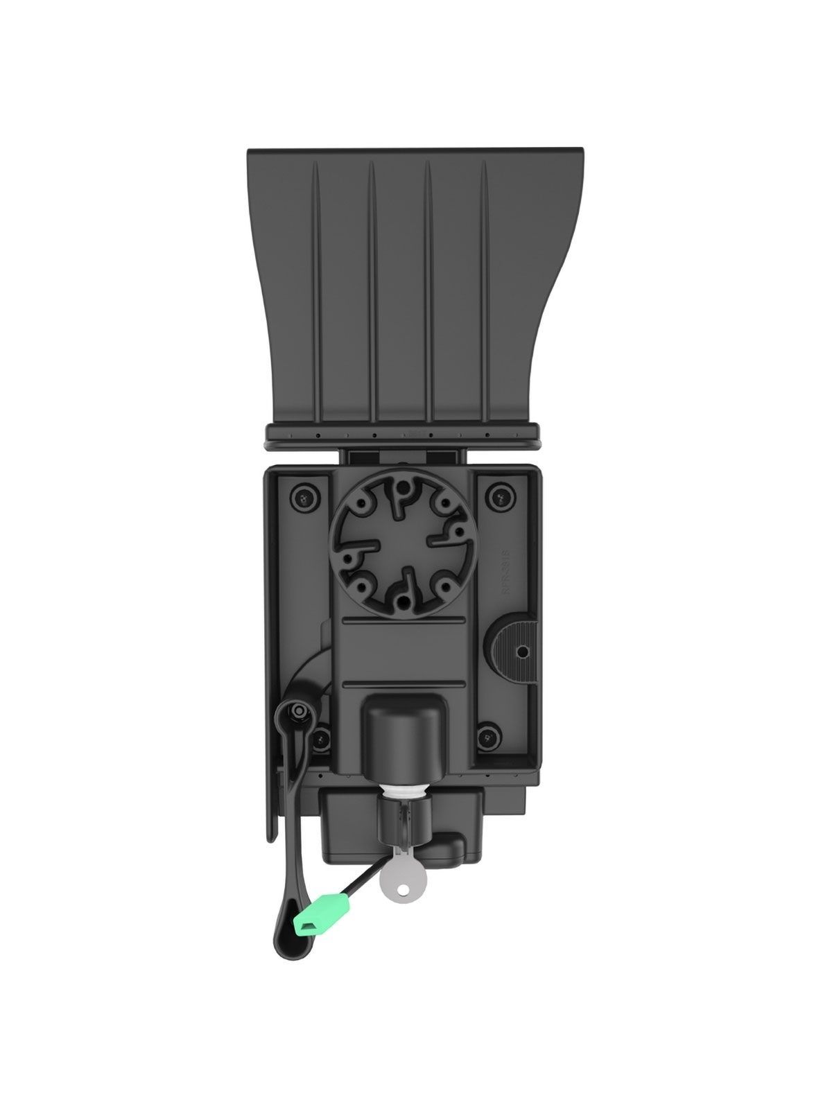RAM Mounts GDS Holder (Key-Locking) for Apple iPad Pro 12.9“ (3-5 Gen.) - In IntelliSkin Protective Sleeve - USB-C Connector